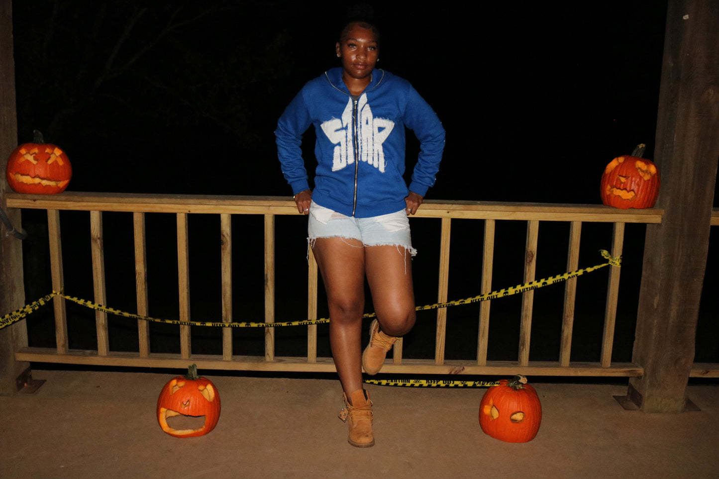 Star Child Distressed Jackets